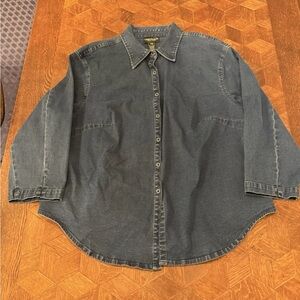 Ralph Lauren Dark Blue Denim Top